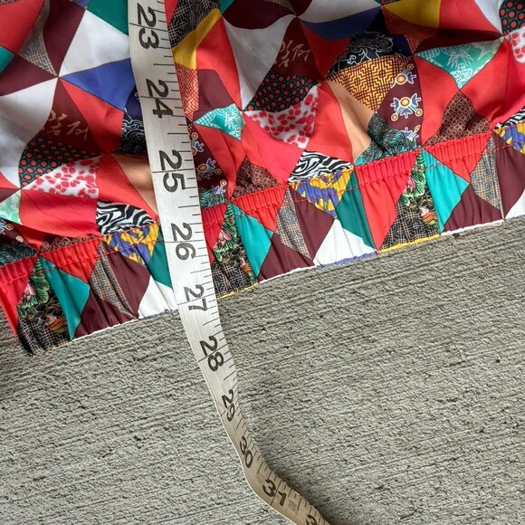 Nike Men’s Windrunner Jacket M Multicolor Patchwork Geometric Retro Windbreaker - Picture 5 of 5